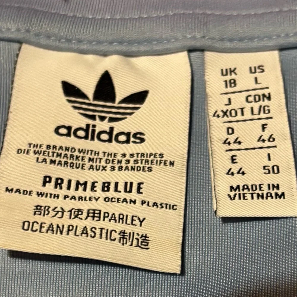 Adidas Three Stripe Athleisure Long Sleeve Top Women Size Large - Picture 3 of 9